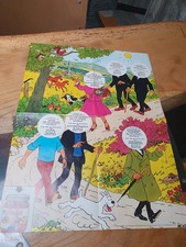 tintin poster nutella rare