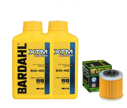 Kit entretien bardahl xtm 5w40 - entretien,