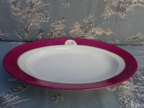 Porcelaine paris plat - de,
