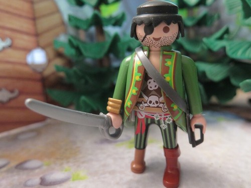 Pirate borgne marin manteau - borgne,