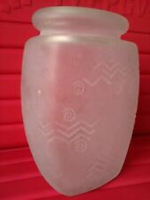 JOLI VASE PALOMA PICASSO MINOTAURE SPIRE PATE VERRE FINE ART SIGNED NUMEROTÉ BE