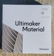 DESTOCKAGE/SOLDES Ultimaker filament SILVER METAL/argent PLA 3D Printing 1625