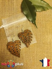 Boucles d'oreilles Feuilles