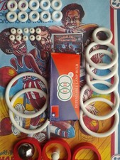 KIT COMPLET-FLIPPER-BALLY-HARLEM GLOBETROTTERS-ELASTIQUES-BILLE-AMPOULES
