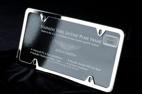 Aston martin avant - martin, plaque