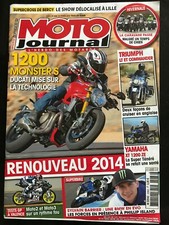MOTO Journal 20/02/2014; 1200 Monster S/ Triumph LT et Commander/ Barrier Sylvai