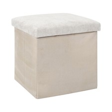Pouf Coffre de Rangement