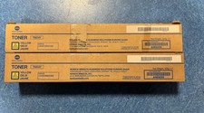 Lot De 2 Konica Minolta TN-514Y A9E825H Cartouche de toner Jaune authentique