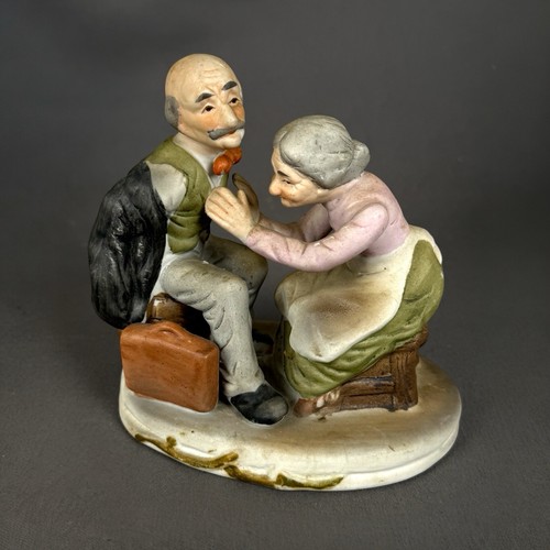 Figurine vieil homme femme - homme, et