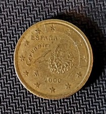 Pièce 50 Centimes 2000 Espagne