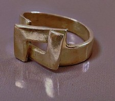 Ancienne Bague argent massif