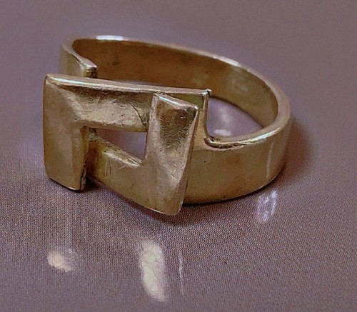 Ancienne bague argent massif - bague,