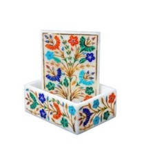 10.2cm x 7.6cm Marbre Boite