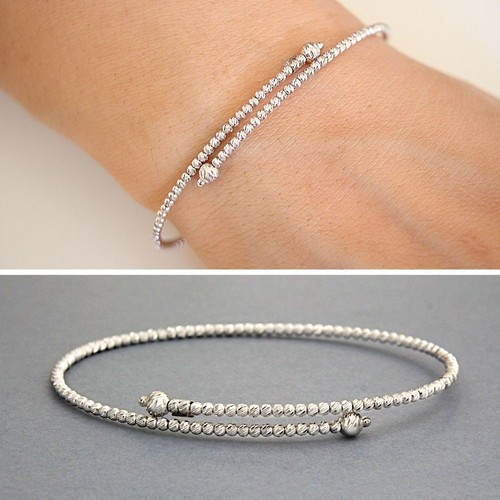 Bracelet blanc 18 carats - en,
