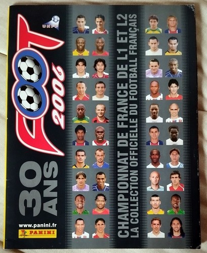 Panini album foot - ", 30