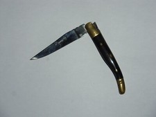 COUTEAU ANCIEN LAGUIOLE / MANCHE EN BOIS D'EBENE ?