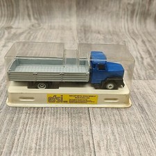 CAMION VOLVO EFSI REMORQUE GRIS CABINE BLEU 1:87 NEUF BOITE MADE IN HOLLAND