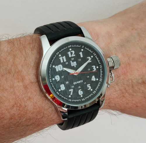 Lip military pilot men watch - lip,