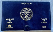 COFFRET FDC 1979 - MONNAIE DE PARIS - AVEC LA 50 FRANCS HERCULE ARGENT - NEUF -