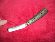 ancienne renette outil Maréchal Ferrant  T. J. POPE  objet collection. old tool