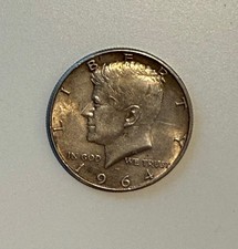 Pièce 1/2 Dollar Kennedy 1964 – Argent 900‰ – USA Half Dollar Silver Coin