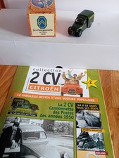 1/43 Citroën 2cv fourgonnette la poste 1952 avec boîte et fascicule 2 hachette