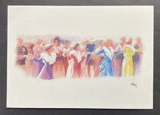 Aquarelle arlesienne danse