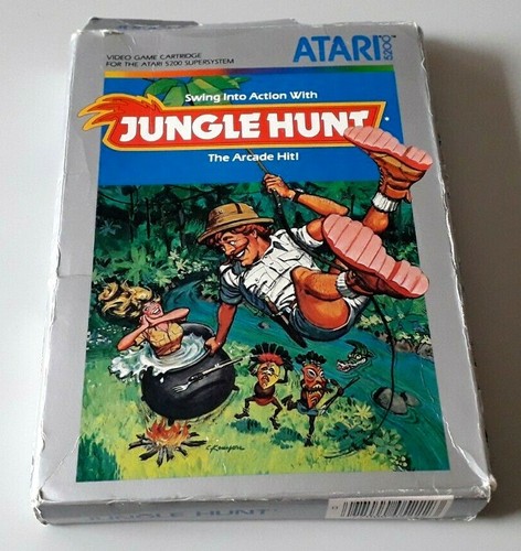 Jeu atari 5200 jungle hunt - atari, hunt"