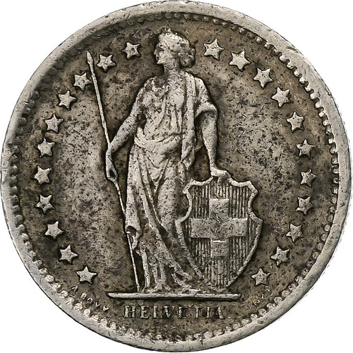 1260142 suisse 1 2 franc - suisse,,