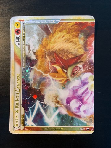 Carte pokémon entei - pokémon,