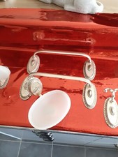 Ancien Porte Serviette savon patere  Salle de Bain Design chiarini art nouveau 