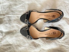 Chaussures à talons ouvertes noires La Scarpa, portées 4/5 fois