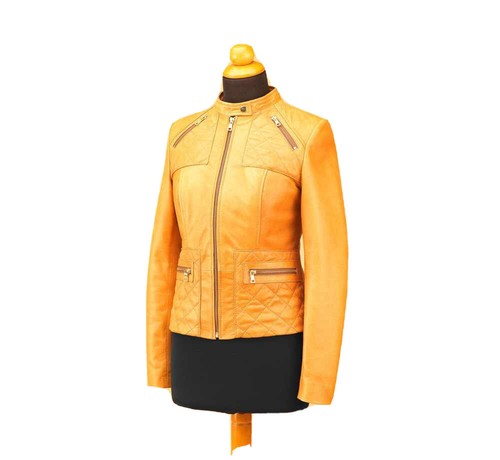 Women leather jacket - women, /