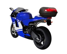 Top Case Moto Scooter 72 L 2 Casques Quad Valise Coffre 58 cm Clé Sécurité Kit