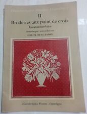 Livre : Broderies aux point de