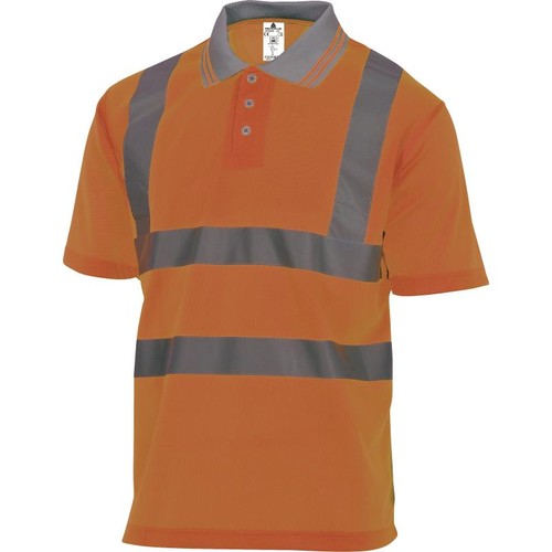 Polo manches courtes hv - manches,