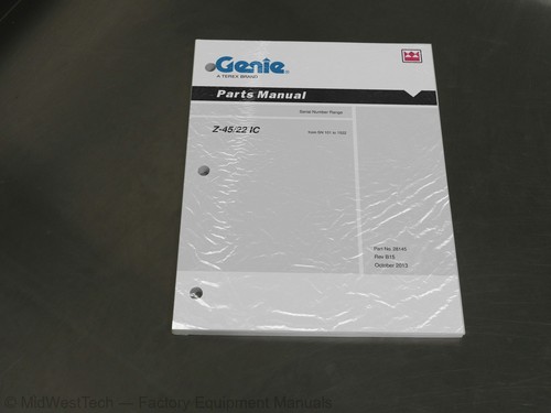 Terex genie 221c - terex, z-45/221c