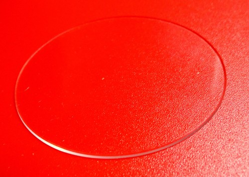 Verre montre plat - verre,