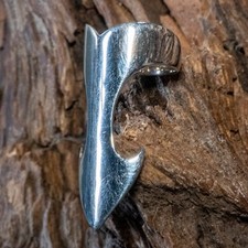 Bague Flèche En Argent Sterling 925 Gothique Celtique Biker Environ 42Mm De Long