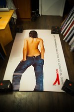 LEVI'S ENGINEERED JEANS ✯ D Large French Vintage Advertising Poster Original