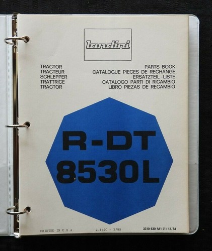 Véritable landini 8530l - landini,