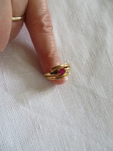 Bague poinçon tête - bague, en