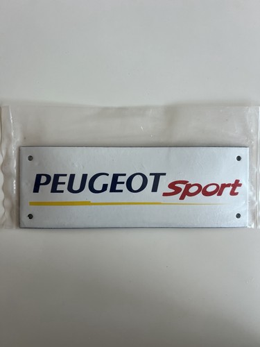 Plaque émaillée peugeot - Émaillée,