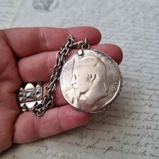 Porte Clé Pièce en Argent