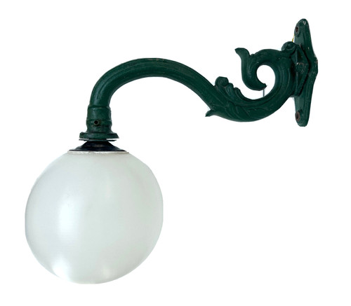 Ancienne potence lampadaire - ancienne, de