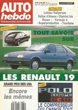 AUTO HEBDO N°630 NOUVELLES