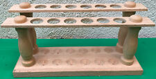 INSTRUMENT LABORATOIRE PORTE-TUBES A ESSAI BOIS DOUBLE