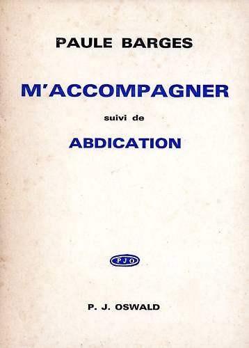 Paule barges m accompagner - paule,