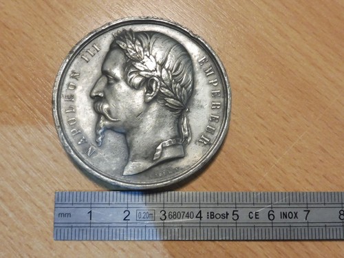 Medaille napoleon etain - en,