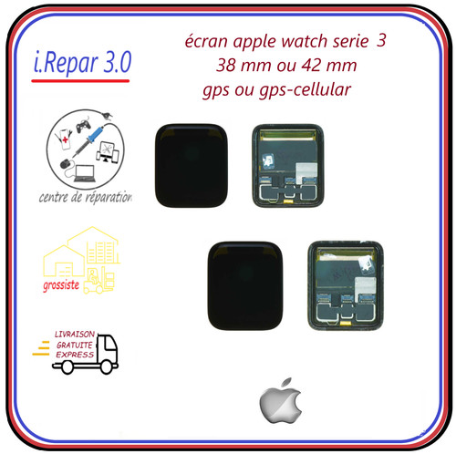 écran apple watch serie - 3, 38